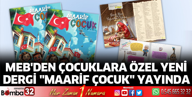Çocuklara özel yeni dergi Maarif Çocuk yayında