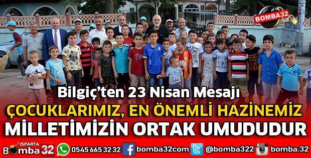 ÇOCUKLARIMIZ MİLLETİMİZİN ORTAK UMUDUDUR