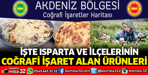 COĞRAFİ İŞARET ALAN ÜRÜNLER 