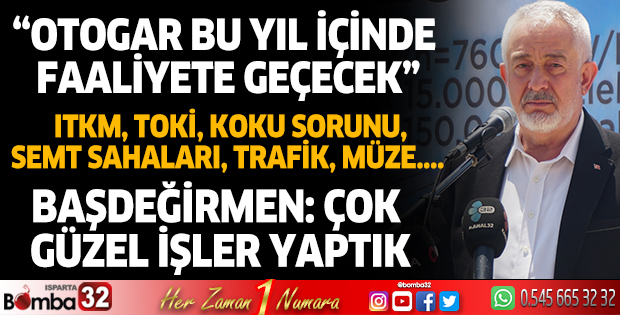Çok güzel işler yaptık