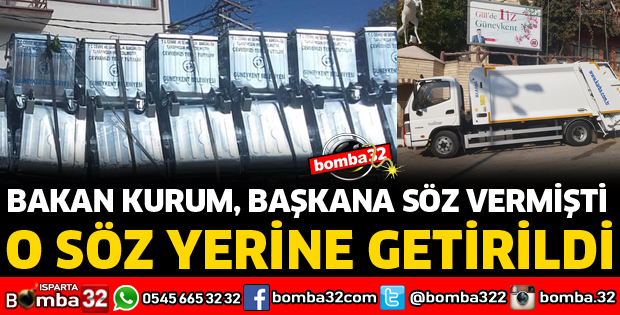 ÇÖP KAMYONU VE KONTEYNIRLAR GELDİ