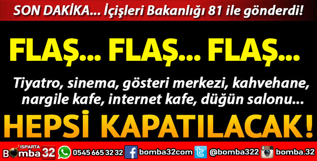 CORONAVİRÜS ÖNLEMLERİ GENİŞLETİLDİ