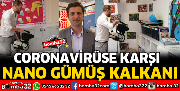 CORONAVİRÜSE KARŞI NANO GÜMÜŞ KALKANI