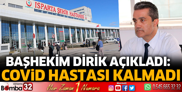 Covid hastası kalmadı