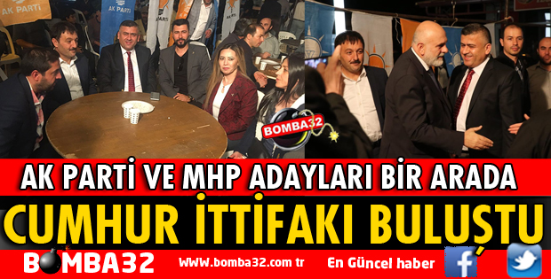 CUMHUR İTTİFAKI BULUŞTU