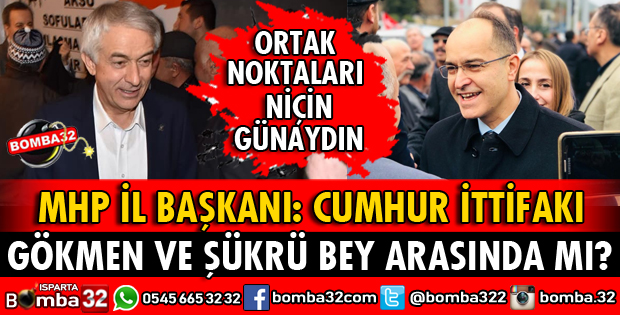 CUMHUR İTTİFAKI GÖKMEN BEY VE ŞÜKRÜ BEY ARASINDA MI
