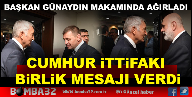 CUMHUR İTTİFAKINDAN BİRLİK MESAJI