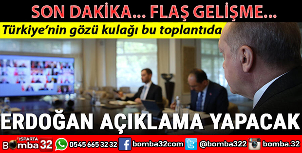 CUMHURBAŞKANI ERDOĞAN AÇIKLAMA YAPACAK