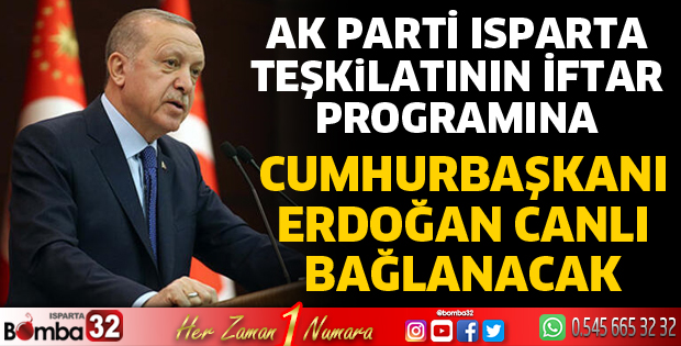 Cumhurbaşkanı Erdoğan canlı bağlanacak