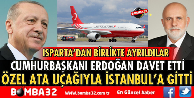 CUMHURBAŞKANI ERDOĞAN MİLLETVEKİLİ BİLGİÇ'İ UÇAĞINA DAVET ETTİ