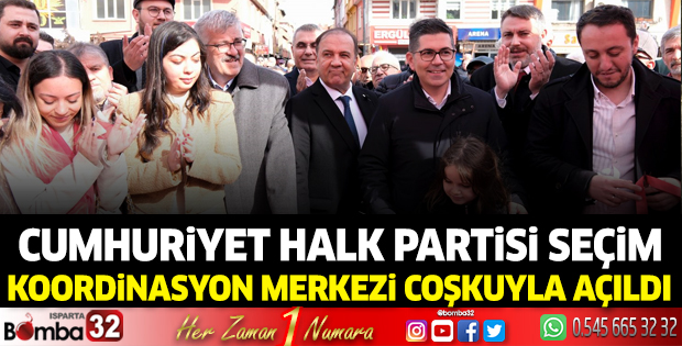 Cumhuriyet Halk Partisi Seçim Koordinasyon Merkezi Coşkuyla Açıldı