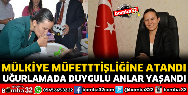 CUMHURİYET TARİHİNİN İKİNCİ KADIN MÜLKİYE MÜFETTİŞİ ISPARTA'DAN