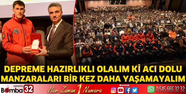 Cumhuriyetimizin 100. Yılında Türkiye Depremleri konferansı