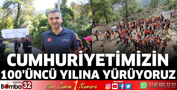 Cumhuriyetimizin 100'üncü yılına yürüyoruz