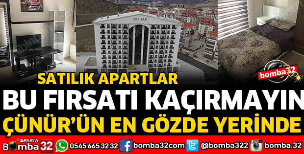 ÇÜNÜR MAHALLESİNİN EN GÖZDE YERİNDE SATILIK APARTLAR