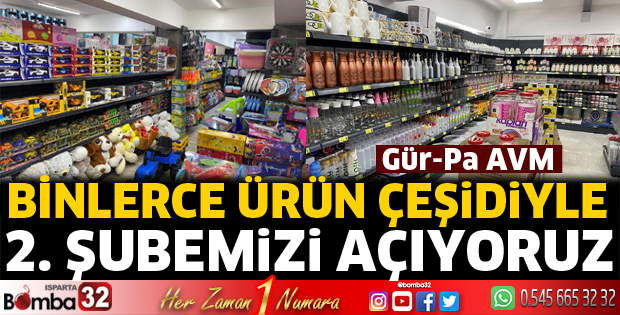 Çünür'de Gür-Pa AVM açılıyor