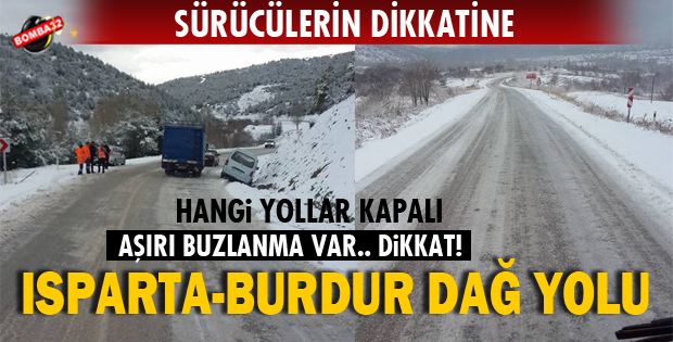 DAĞ YOLUNA DİKKAT!