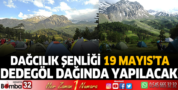 Dağcılık Şenliği 19 Mayıs’ta yapılacak
