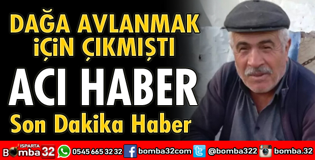 Dağda ölü bulundu
