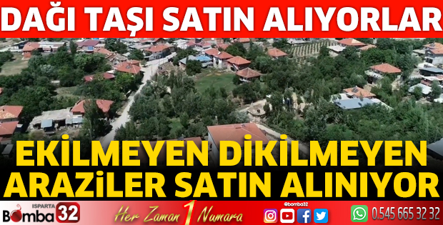 Dağı taşı satın alıyorlar