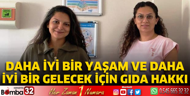 Daha iyi bir yaşam ve daha iyi bir gelecek için gıda hakkı