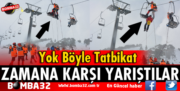 DAKİKALAR İÇERİSİNDE KURTARDILAR 