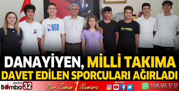 Danayiyen, Milli Takıma davet edilen sporcuları ağırladı