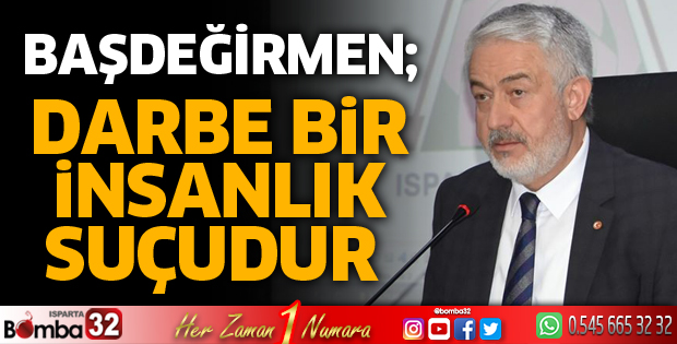 Darbe bir insanlık suçudur