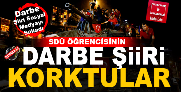 Darbe Şiiri Sosyal Medyayı Salladı
