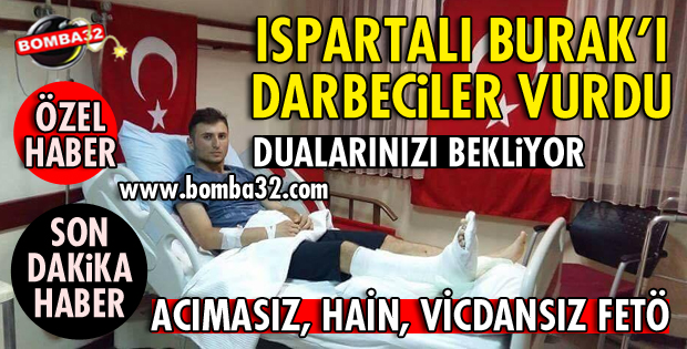DARBECİLERİN AÇTIĞI ATEŞ BACAĞINA İSABET ETTİ