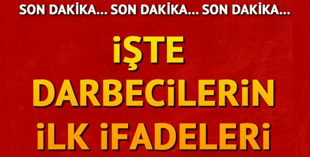 Darbecilerin ilk ifadesi: Talimat faks mesajıyla geldi