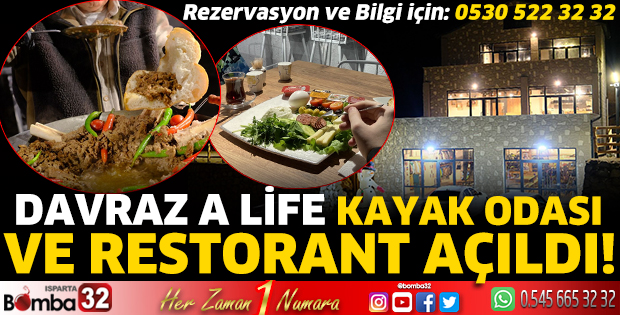 Davraz A Life Kayak Odası ve Restorant açıldı!