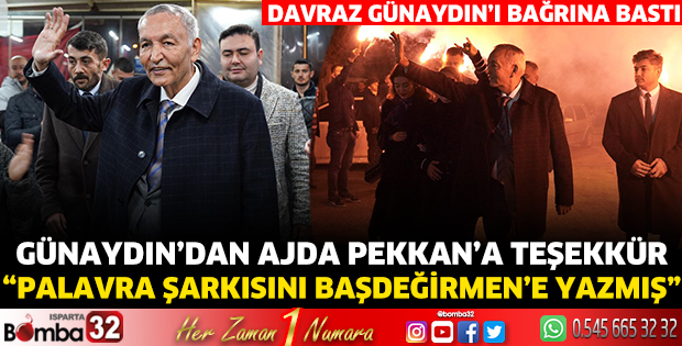 Davraz Günaydın’ı bağrına bastı
