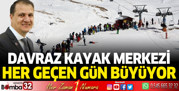 DAVRAZ KAYAK MERKEZİ HER GEÇEN GÜN BÜYÜYOR