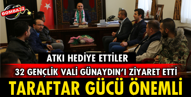 DAVRAZ SPOR TARAFTARLARI VALİ GÜNAYDIN İLE BİR ARAYA GELDİ