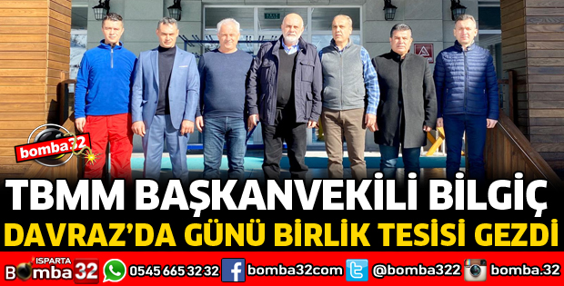 DAVRAZ'DAKİ GÜNÜ BİRLİK TESİSİ İNCELEDİ