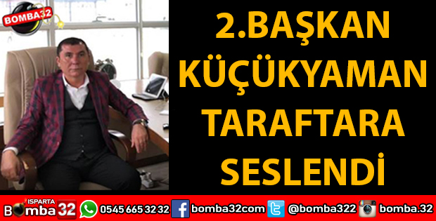 DAVRAZSPOR 2. BAŞKANI TARAFTARA SESLENDİ