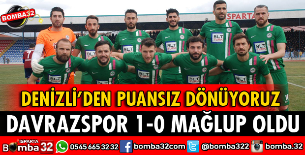 DAVRAZSPOR KALESPOR DEPLASMANINDA