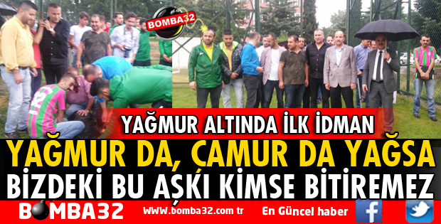 DAVRAZSPOR TOP BAŞI YAPTI