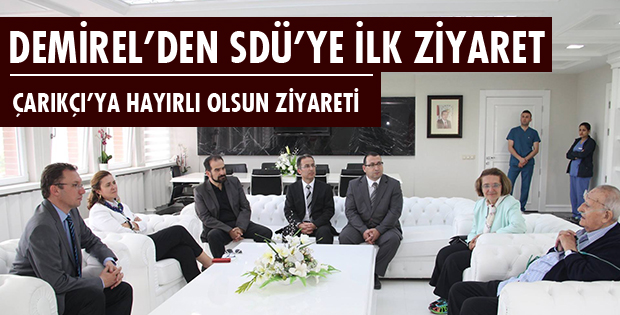 DEMİREL AİLESİ SDÜ'DE!