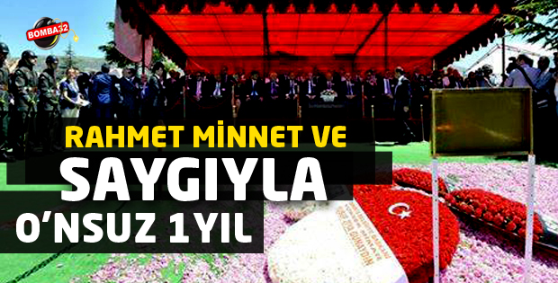 Demirel devlet töreniyle anıldı