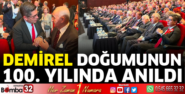 Demirel İstanbul'da anıldı 