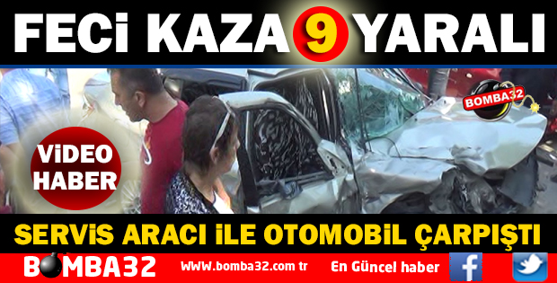 DEMİRKÖPRÜ’DE FECİ KAZA 9 YARALI
