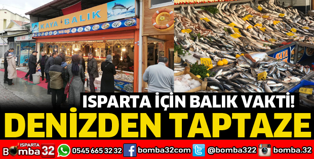 DENİZDEN TAPTAZE SOFRANIZA BALIK