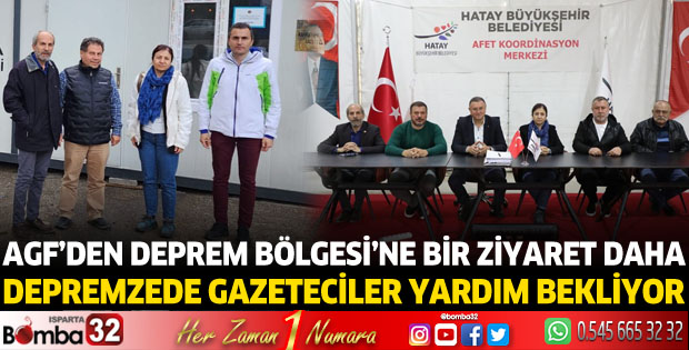 Depremzede gazeteciler yardım bekliyor