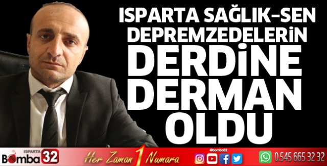 Depremzedelerin Derdine Derman Oldular