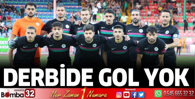 Derbide gol yok