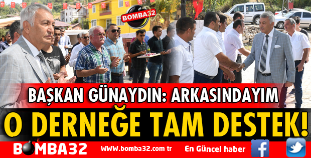 DERNEĞİMİZİN VE KÖYÜMÜZÜN ARKASINDAYIZ
