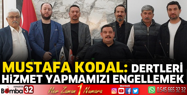 Dertleri hizmet yapmamızı engellemek