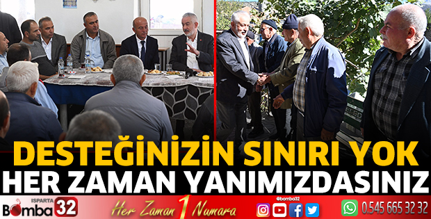 Desteğinizin sınırı yok her zaman yanımızdasınız